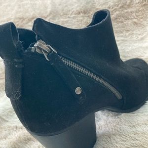 Suede Booties
